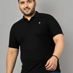Zigo Plus Size Polo Collar Short Sleeves Casual T-shirt-picture-24