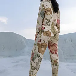 KALINI Printed Shirt & Trousers Co-Ords Set image 5