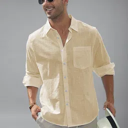 univibe Spread Collar Smart Slim Fit Shirt-picture-20