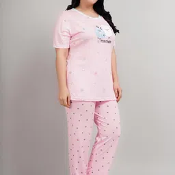 FITIN OUTFIT Women Pure Cotton Nightdress-image-45