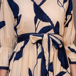 OH MI DIOS Women Geometric Print A-Line Dress image 5