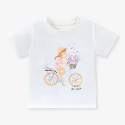 StyleCast Girls Printed Applique T-shirt-image-3