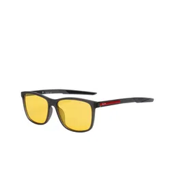 Ted Smith Unisex Yellow Wayfarer Sunglasses With Polarised Lens image 3