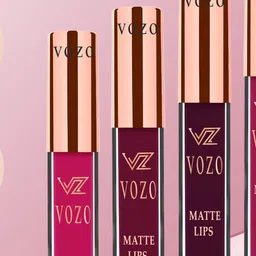 VOZO Set Of 4 Matte Lips Liquid Lipstick 4 ml Each Shade 101-102-103-105 image 2
