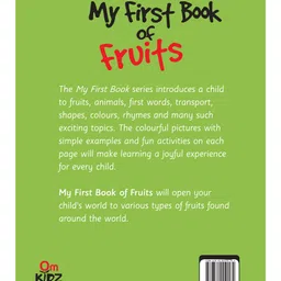 om books international My First Book of Fruits Picture Book - English image 2