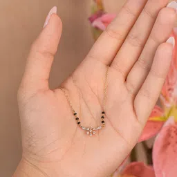Anouk Women Artificial Stones and Beads Mangalsutra image 3