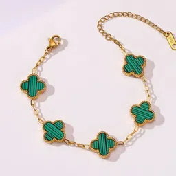 Designs & You Stainless Steel Gold-Plated Link Bracelet image 5