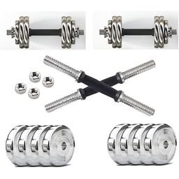 HackerX 14 Pieces Steel Adjustable Dumbbell Set - 30 kg-picture-48