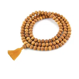 EDMIRIA Brown Wood Elasticated Bracelet image 1
