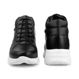 Bxxy Men Height increasing Casual Lace-up Ankle Platform Heel Boots image 2