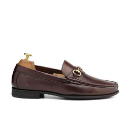 CORDWAINERS Men Leather Formal Slip On Loafers image 2