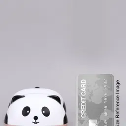 fab n funky Panda Shape Soap Case - White Pink image 3