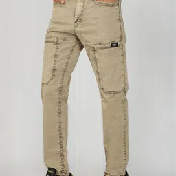 Hymen Legions Men Mid-Rise Cargos Trousers image 4