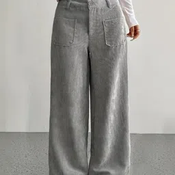 StyleCast Women Relaxed Loose Fit Trousers-image-59
