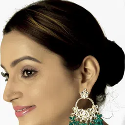 zarmar fashion Women Green Earrings-picture-32