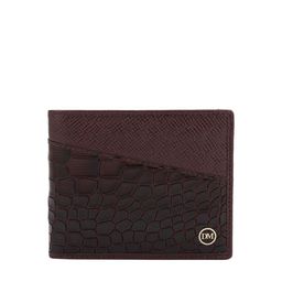 Da Milano Men Textured Leather Two Fold Wallet-picture-1