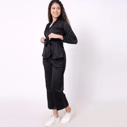 FELLAMO Sequinned V Neck Top & Trousers image 5