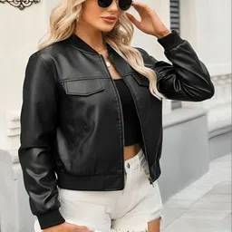 R.Code by The Roadster Life Co. Women Bomber Jacket-picture-24