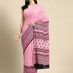 BUTA BUTI Solid Printed Pure Cotton Saree-picture-26