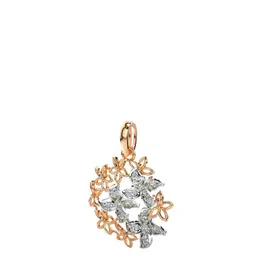 VALANOVA Women 14 Kt Rose Gold Lab Grown Diamond Pendant 1.6 gm-picture-13