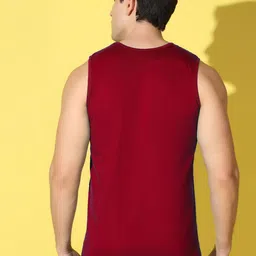 WOOSTRO Pack of 2 Printed Combed Cotton Innerwear Vests with Intelliease Technology image 5