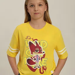 Vero Moda Girls Cotton Printed T-shirt-image-58