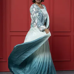 GloballyRonakRBafna Embroidered Sequinned Ready To Wear Lehenga Choli image 5