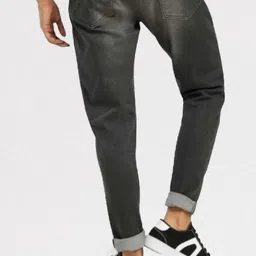 BuaGi Collection Men Regular Fit Mid-Rise Slash Knee Light Fade Jeans image 2