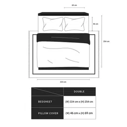 LIVSPACE Fuchsia Ethnic Motifs 144 TC Bedsheet with 2 Pillow Covers image 5