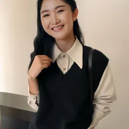 StyleCast Women Solid V-Neck Sleeveless Sweater Vest-picture-39