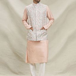 Arihant Rai Sinha Men Regular Kurta with Trousers-picture-17