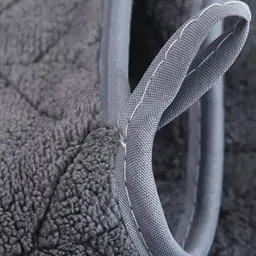 MAXOSHINE Green & Grey 2 Printed 350 GSM Bath Towel image 5