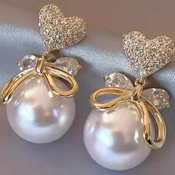 Adornity Women Gold Earrings-image-58