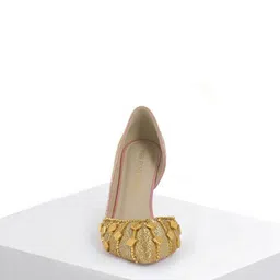 Papa Don't Preach Embellished PU Kitten Pumps image 1