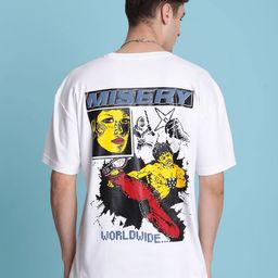 Bene Kleed Men Printed Drop-Shoulder Sleeves T-shirt-picture-13