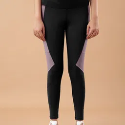 Nykd All Day High rise Colourblocked Breathable Leggings (NYK029)-picture-41
