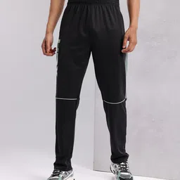 HRX by Hrithik Roshan Men Brand Logo Print Rapid-Dry Running Track Pants image 5