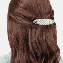 LAIDA Women Embellished Metal French Barrette-picture-21