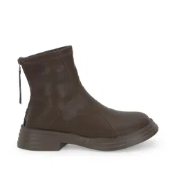 Truffle Collection Women's Brown Casual Boots image 2