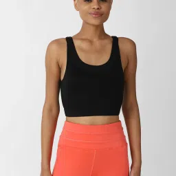 Forever 21 Black Non Wired Non Padded Full Coverage Bra image 1