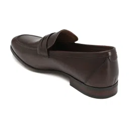 Louis Philippe Men's Brown Formal Loafers image 5