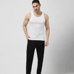 Jack & Jones White Round Neck Vest-picture-10