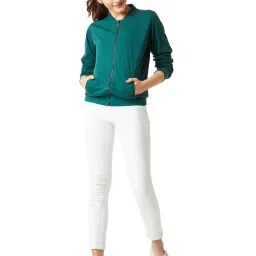 Miss Chase Green Full Sleeves Jacket image 4