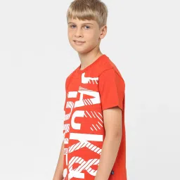 Jack & Jones Junior Red Printed T-Shirt image 3