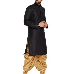 Sojanya Black & Beige Full Sleeves Kurta Set image 2