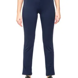 Reebok Navy Cotton Printed Sports Track Pants-image-43
