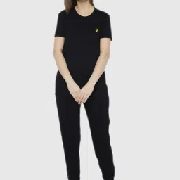 Vimal Jonney Black Regular Fit Pajama Set image 1