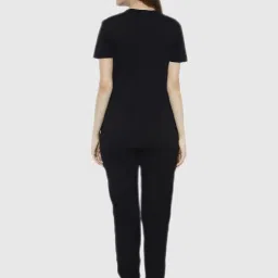 Vimal Jonney Black Regular Fit Pajama Set image 2