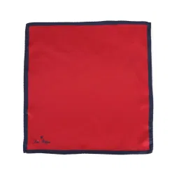 Louis Philippe Maroon Printed Tie & Pocket Square - Pack of 2 image 4