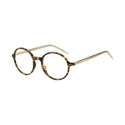 Hugo Boss Brown Round Eye Frames for Women-image-25